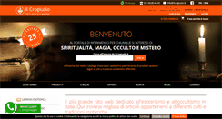 Desktop Screenshot of ilcrogiuolo.it